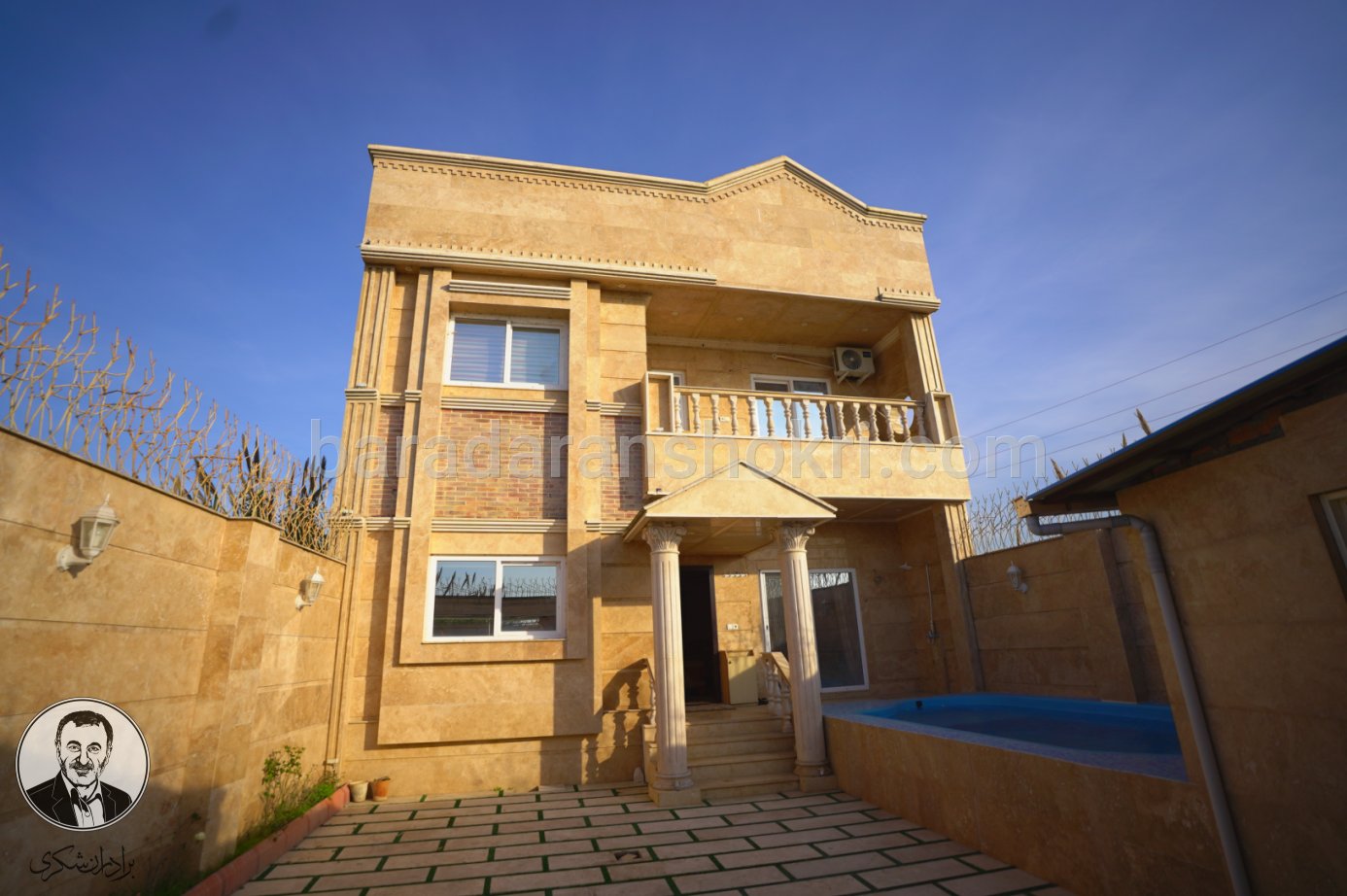 خرید ویلا استخردار سه خوابه ویوی آبدان و شالیزار در اجاکسر بابلسر کد 205 